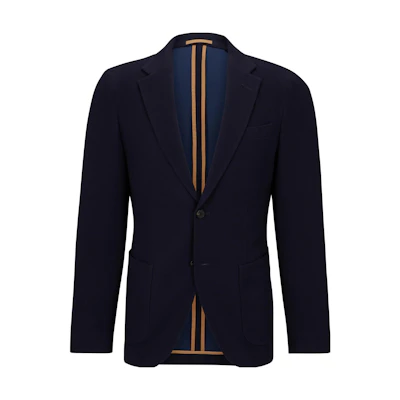 HUGO BOSS Soft Casual Long-Sleeve Jacket - Dark Blue 50499330-404