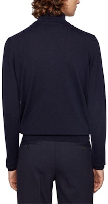 HUGO BOSS Solid Color Casual Stand Collar Long Sleeve Knit Shirt Men 50298544-001 Shop HUGO BOSS Solid Color Casual Stand Collar Long Sleeve Knit Shirt Men 50298544-001