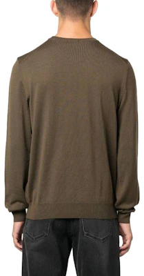 HUGO BOSS 男士純色圓領長袖棕色休閒運動衫 50476364-361 Shop HUGO BOSS 男士純色圓領長袖棕色休閒運動衫 50476364-361