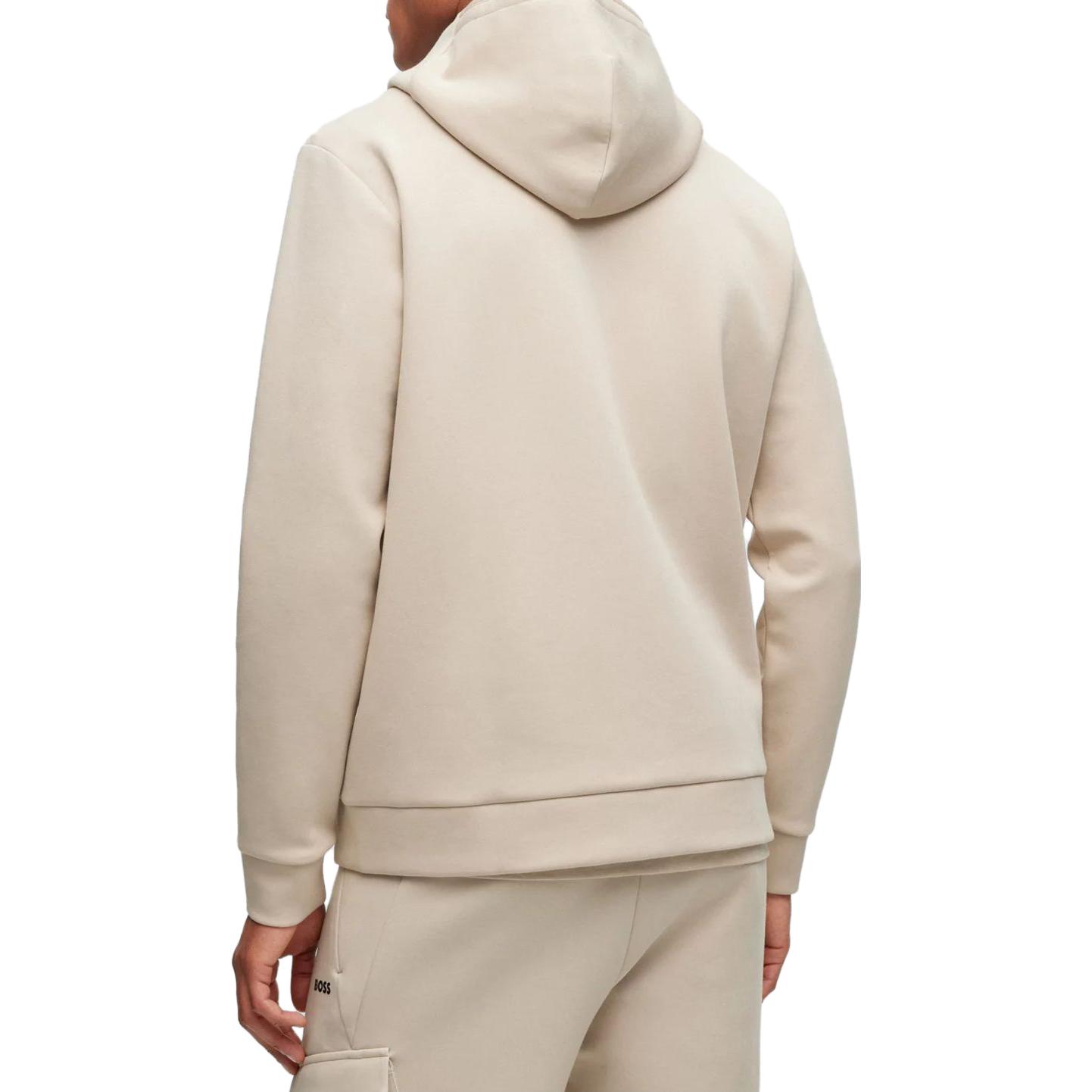 HUGO BOSS Solid Color Loose Fit Hoodie Light Beige 50493468-269 圖 5