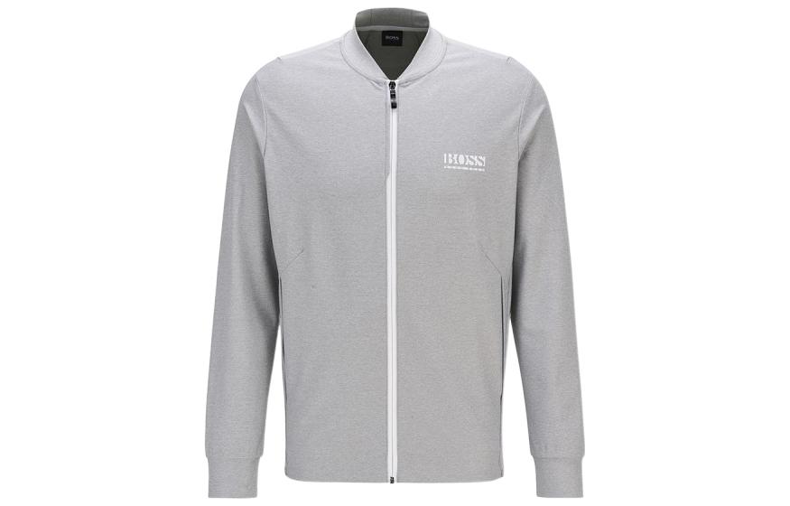 HUGO BOSS Solid Gray Sweatshirt 50447357-058 圖 2