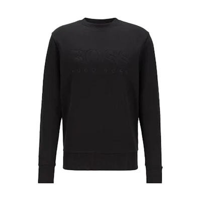 HUGO BOSS Solid Logo Crewneck Casual Sweatshirt 50240123-001
