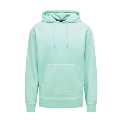 HUGO BOSS Solid Logo Hoodie Green Long Sleeve Pullover 50472411-338