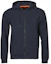 Order HUGO BOSS Solid Navy Blue Hooded Zip-Up Jacket for Men 50508578-404