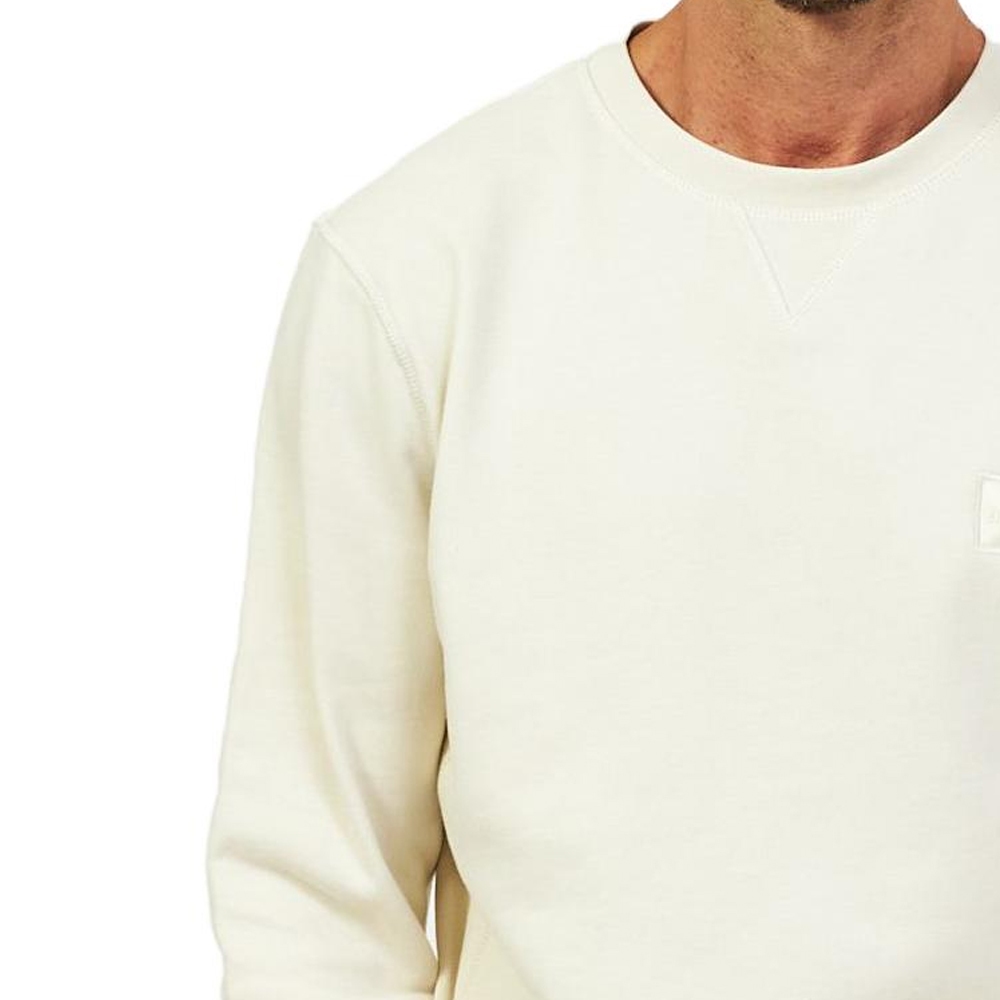Details for HUGO BOSS Sudadera Pullover Cuello Redondo Manga Larga Blanco Roto 50468443-277