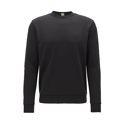 HUGO BOSS Solid Pullover Sweatshirt Black 50373714-001