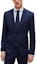Shop ヒューゴボス メンズスーツ シングルブレスト 長袖 ソリッドブルー 50521673-404