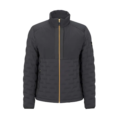 HUGO BOSS Solid Zip-Up Puffer Jacket - Dark Gray 50491911-027