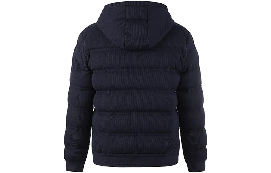 HUGO BOSS Solid Zipper Hoodie Jacket for Men in Navy Blue. 50500666-404 圖 3
