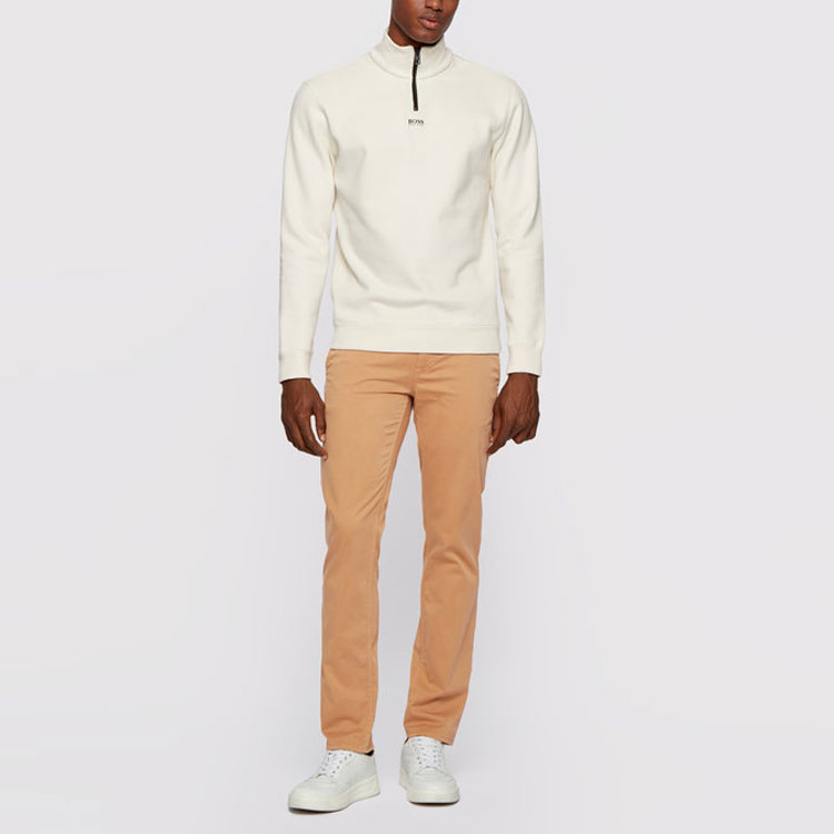 Sizing HUGO BOSS SS21 男款棉質休閒長褲 50379152-261