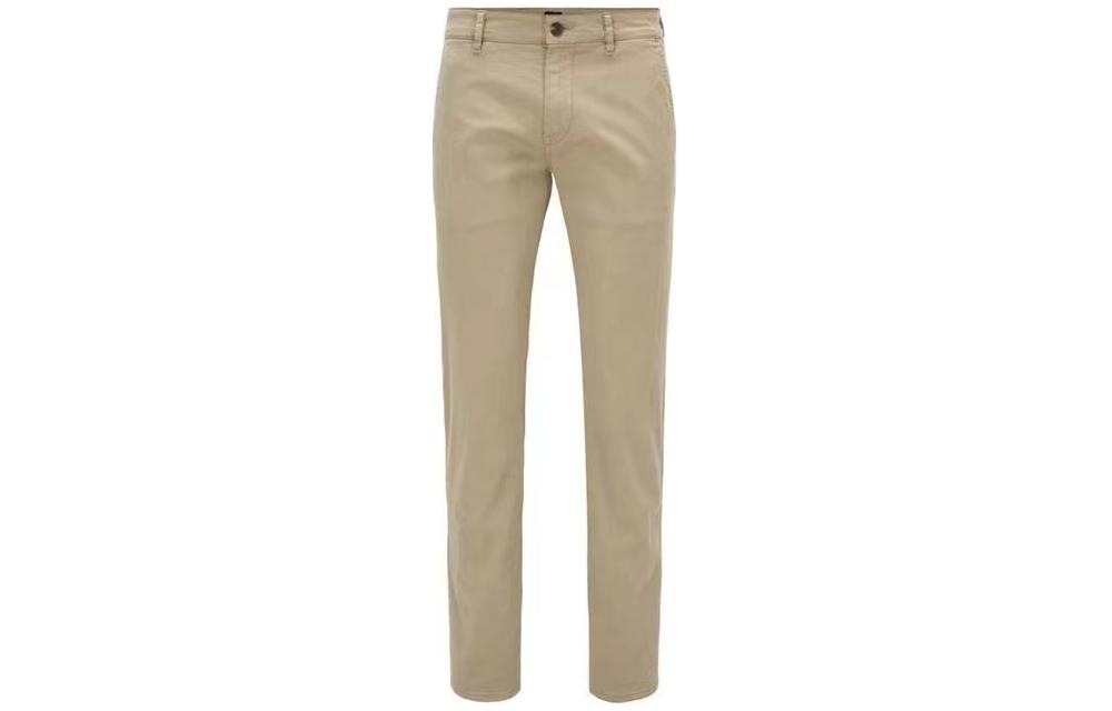 Cheap HUGO BOSS SS21 男款棉質休閒長褲 50379152-261