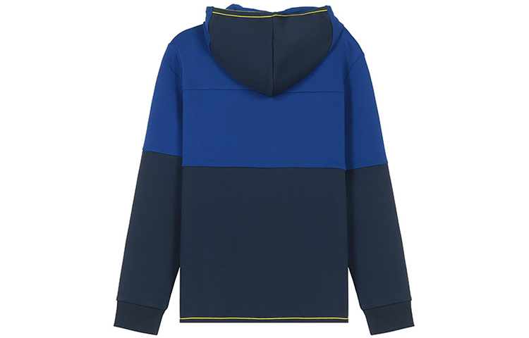 HUGO BOSS SS21 Logo Embroidered Navy Blue Hoodie Casual Wear 50451159-410 圖 3