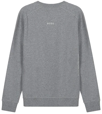 HUGO BOSS SS21 灰色純棉混紡圓領衛衣 50447837-034 Lookbook HUGO BOSS SS21 灰色純棉混紡圓領衛衣 50447837-034