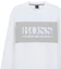 Sizing HUGO BOSS SS21 白色圓領 Logo印花衛衣 50447034-100