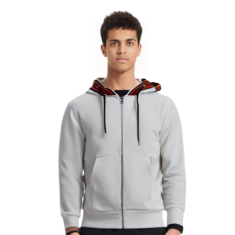 HUGO BOSS SS21 White Zip-Up Sweatshirt Jacket 50449067-118 圖 6