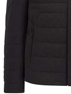 HUGO BOSS SS22 Black Quilted Waterproof Jacket with Logo Patch 50461241-001 Details for HUGO BOSS SS22 Black Quilted Waterproof Jacket with Logo Patch 50461241-001