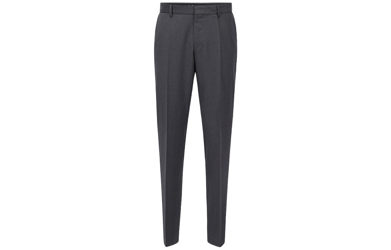 Order HUGO BOSS SS22 黑色休閒寬鬆版型長褲 50469174-021