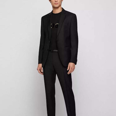 HUGO BOSS SS22 Logo Printed Crew Neck Black T-Shirt. 50462724-003 Purchase HUGO BOSS SS22 Logo Printed Crew Neck Black T-Shirt. 50462724-003