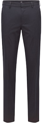 HUGO BOSS SS22 Logo Stretch Cotton Casual Pants - Navy Blue 50452098-404 Order HUGO BOSS SS22 Logo Stretch Cotton Casual Pants - Navy Blue 50452098-404
