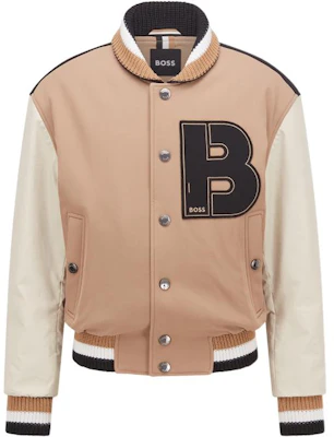 HUGO BOSS SS22 Jaket Lengan Panjang Loose Fit Logo Warna Khaki. 50481507-260 Order HUGO BOSS SS22 Jaket Lengan Panjang Loose Fit Logo Warna Khaki. 50481507-260