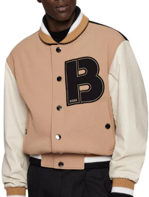 HUGO BOSS SS22 Jaket Lengan Panjang Loose Fit Logo Warna Khaki. 50481507-260 Purchase HUGO BOSS SS22 Jaket Lengan Panjang Loose Fit Logo Warna Khaki. 50481507-260