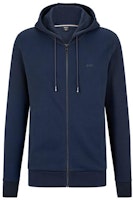 HUGO BOSS SS22 Navy Logo Printed Zip-Up Long Sleeve Sweatshirt 50471960-404 HUGO BOSS SS22 Navy Logo Printed Zip-Up Long Sleeve Sweatshirt 50471960-404