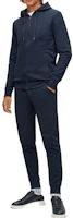 Lookbook HUGO BOSS SS22 海軍藍標誌拉鍊長袖運動衫 50471960-404