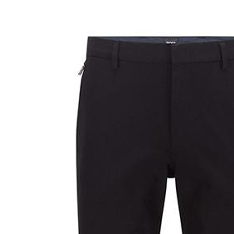 Details for HUGO BOSS SS22 修身版型休閒黑色西裝褲 50437895-001