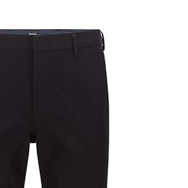 Sizing HUGO BOSS SS22 修身版型休閒黑色西裝褲 50437895-001