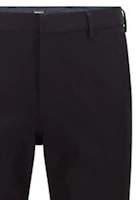 Sizing HUGO BOSS SS22 修身版型休閒黑色西裝褲 50437895-001