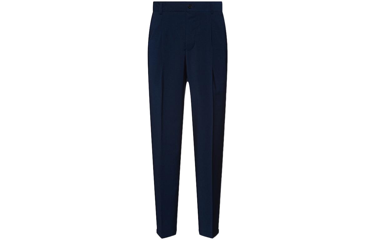 HUGO BOSS SS22  Slim Fit Navy Casual Pants with Trimmed Pockets. 50466026-430