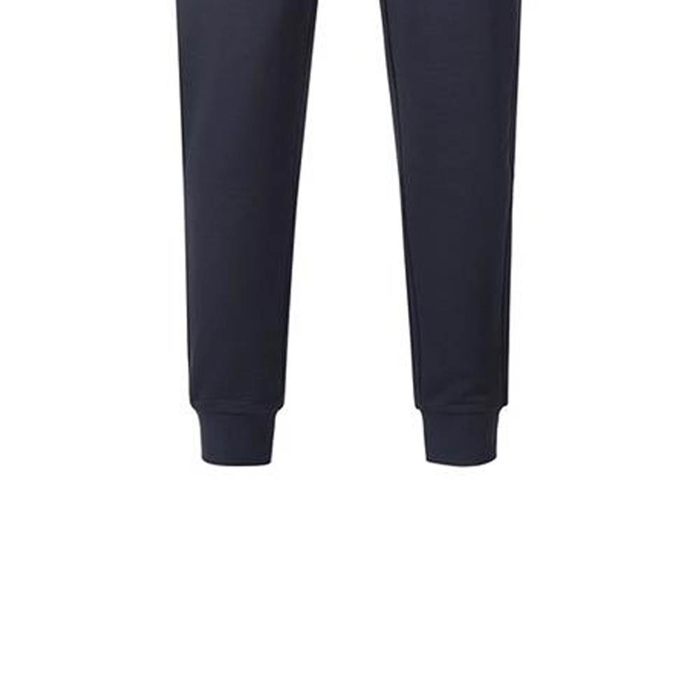 Sizing HUGO BOSS SS22  Solid Cotton Casual Sweatpants Dark Blue. 50471958-404