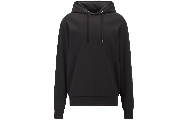 HUGO BOSS SS22  Tiger Graphic Cotton Blend Sweatshirt Black 50462943