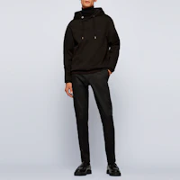Lookbook HUGO BOSS SS22 虎圖案棉混紡衛衣 黑色 50462943