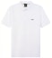 Buy HUGO BOSS SS22 White Polo Shirt with Solid Logo Embroidery. 50469258-100