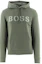 Buy HUGO BOSS SS22绿色连帽袋鼠兜印花标志卫衣 50462542-360