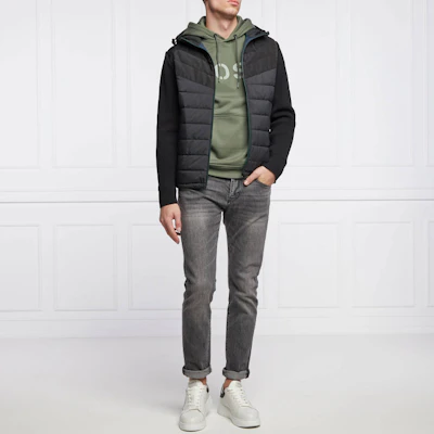 HUGO BOSS SS22绿色连帽袋鼠兜印花标志卫衣 50462542-360 Purchase HUGO BOSS SS22绿色连帽袋鼠兜印花标志卫衣 50462542-360