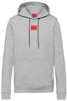 HUGO BOSS SS22 Grey Hoodie with Small Front Logo 50458700-031 HUGO BOSS SS22 Grey Hoodie with Small Front Logo 50458700-031
