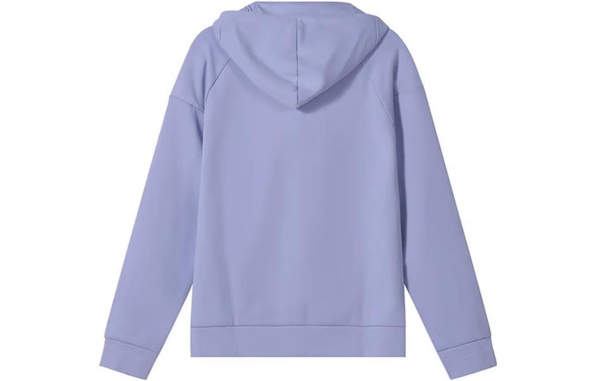 HUGO BOSS SS22 Light Blue Solid Logo Print Zip-Up Hoodie Jacket 50461616-481 圖 3