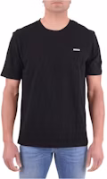 HUGO BOSS SS22 Logo Black Crewneck T-Shirt for Men 50466158001 HUGO BOSS SS22 Logo Black Crewneck T-Shirt for Men 50466158001