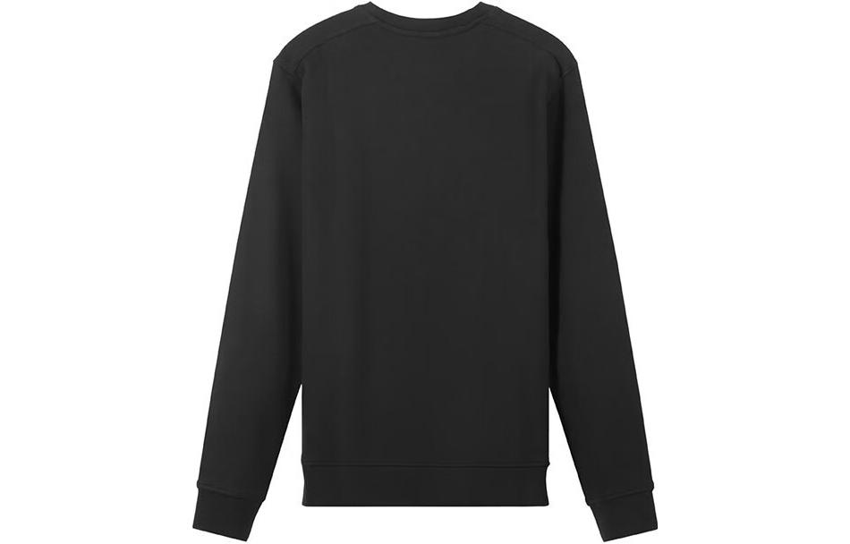 Lookbook HUGO BOSS SS22 黑色男性Logo印花長袖圓領衛衣 50472235-001