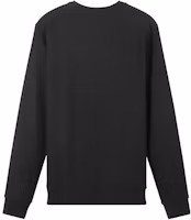 Lookbook HUGO BOSS SS22 黑色男性Logo印花長袖圓領衛衣 50472235-001