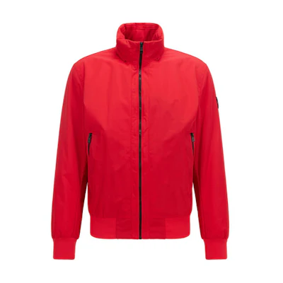 HUGO BOSS SS22 Red Detachable Hood Jacket 50460796-623
