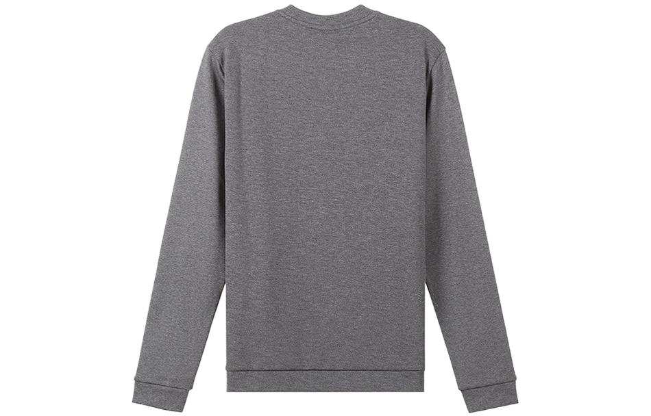 Lookbook HUGO BOSS SS22 純色標誌圓領長袖運動衫 淺灰色 50455074-031