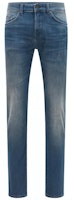 HUGO BOSS SS22 Washed Slim Fit Mid-Rise Jeans Blue 50467600-415 HUGO BOSS SS22 Washed Slim Fit Mid-Rise Jeans Blue 50467600-415