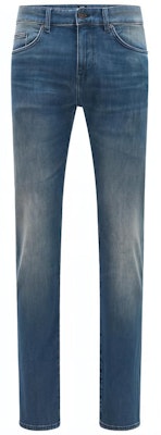 HUGO BOSS SS22 洗滌修身中腰牛仔褲 藍色 50467600-415 Order HUGO BOSS SS22 洗滌修身中腰牛仔褲 藍色 50467600-415