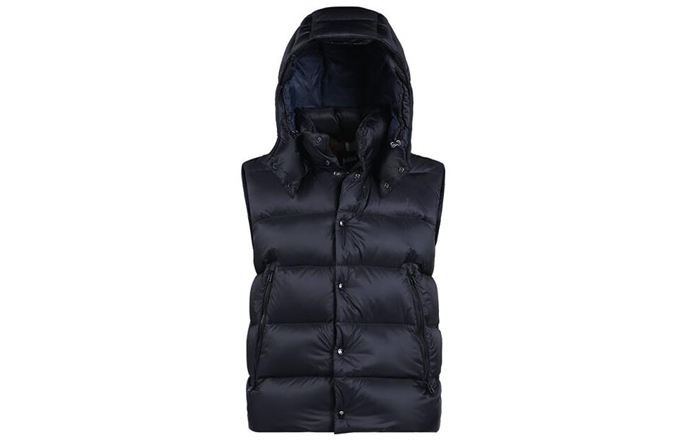 HUGO BOSS SS23  Black Detachable Hood Long Sleeve Down Jacket. 50472781-404 圖 4