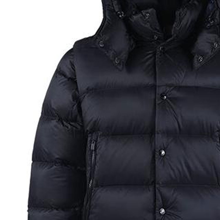 HUGO BOSS SS23  Black Detachable Hood Long Sleeve Down Jacket. 50472781-404 圖 7