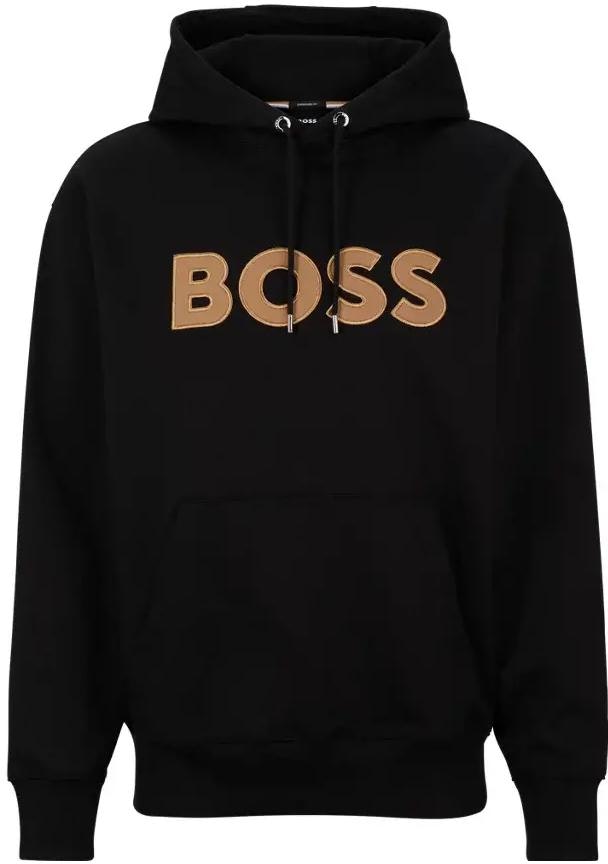 hugo-boss-ss-23-black-embroidered-logo-drawstring-hoodie-50486243-001