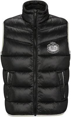 雨果博斯 SS23 黑色亮面标志立领拉链棉马甲 50505930-004 Buy 雨果博斯 SS23 黑色亮面标志立领拉链棉马甲 50505930-004